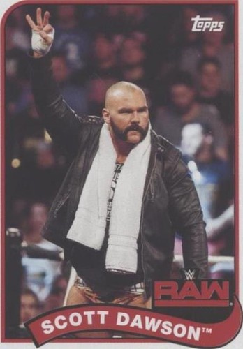2018 Topps Heritage WWE - Scott Dawson #118