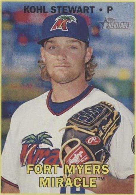 Topps Heritage 2016 edición de ligas menores - Kohl Stewart #174