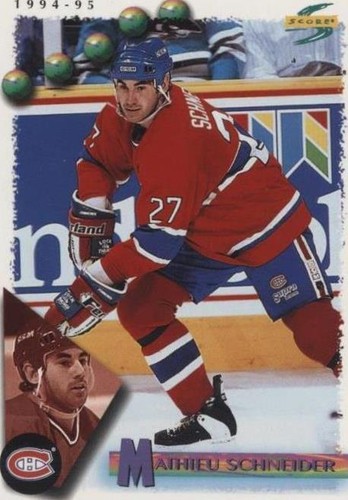 1994-95 Score - Mathieu Schneider #103