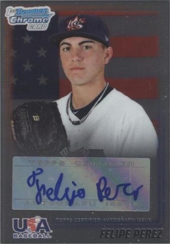 2010 Bowman Draft Picks & Prospects - Felipe Perez #USAA-16
