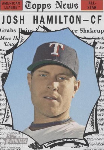 2010 Topps Heritage - Josh Hamilton #489