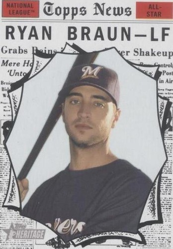2010 Topps Heritage - Ryan Braun #492
