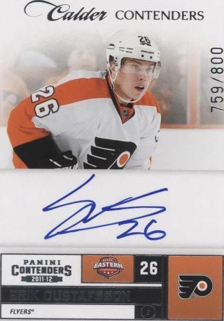 2011-12 Panini Playoff Contenders - Erik Gustafsson #244
