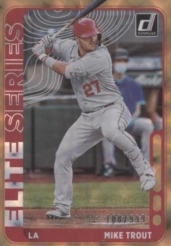 2021 Panini Donruss - Mike Trout #ES2