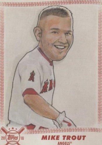 2018 Topps Big League - Mike Trout #SCR-MT