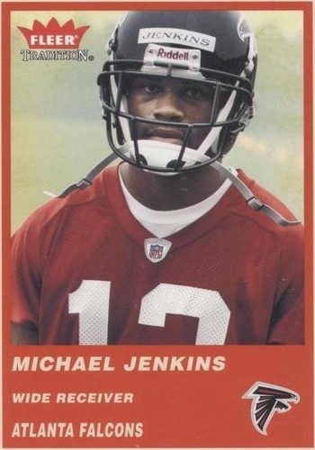 2004 Fleer Tradition Michael Jenkins #350