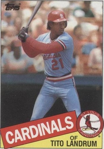 1985 Topps - Tito Landrum #33