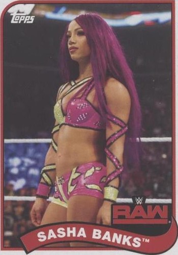 2018 Topps Heritage WWE - Sasha Banks #69