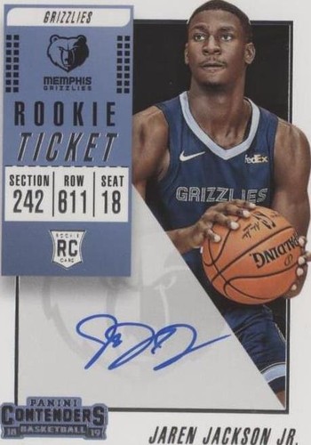 2018-19 Panini Contenders - Jaren Jackson Jr. #132