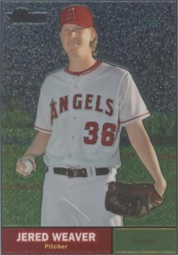 2010 Topps Heritage - Jered Weaver #C58