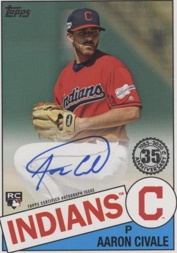 2020 Topps - Aaron Civale #85A-AC