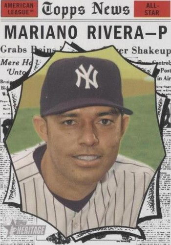 2010 Topps Heritage - Mariano Rivera #499