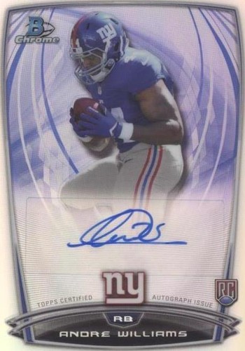 2014 Bowman Chrome Andre Williams #RCRA-AW