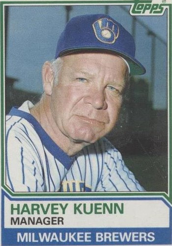 1983 Topps - Harvey Kuenn #726