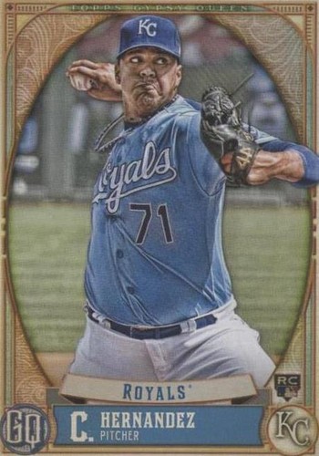 CARLOS HERNANDEZ 2021 Topps Chrome AQUA RC Auto RA-CHE NO