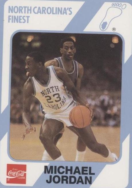 Colección Colegiata 1989-90/Coca-Cola North Carolina's Finest - Michael Jordan #17