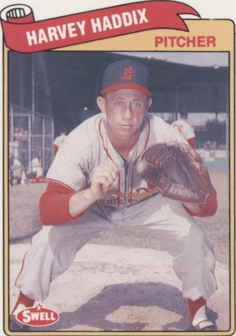 Swell Baseball Greats 1989 - Harvey Haddix #13