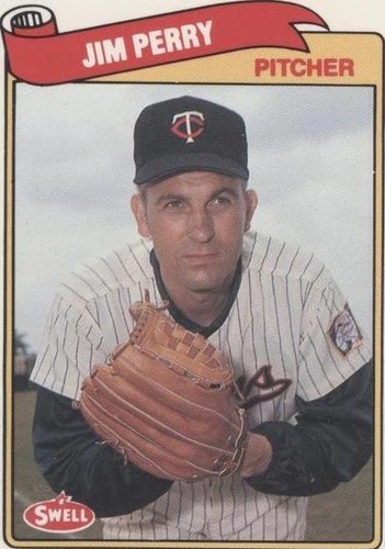 1989 Swell Baseball Greats - Jim Perry #37