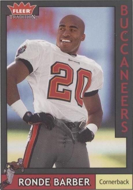 Fleer Tradition Ronde Barber #20 2003