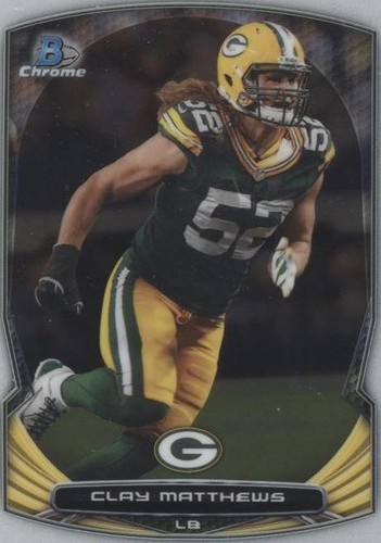 2014 Bowman Chrome Clay Matthews #16