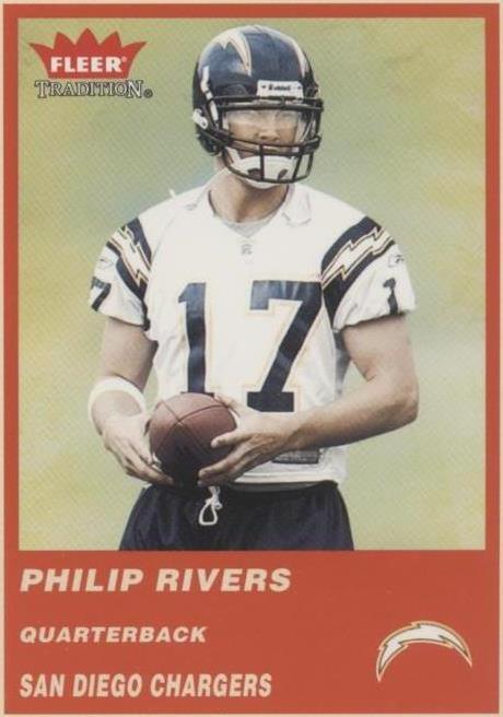 Fleer Tradition Philip Rivers 2004 #337