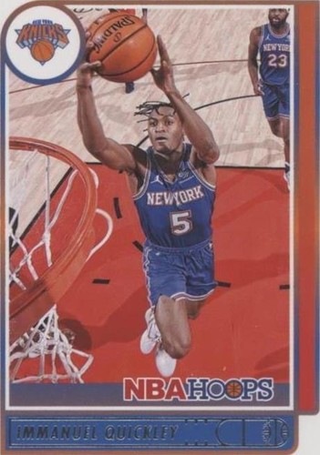 2021-22 Panini NBA Hoops - Immanuel Quickley #187
