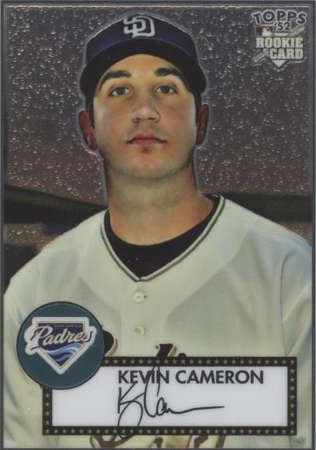 2007 Topps '52 - Kevin Cameron #TCRC85