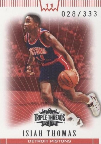 2007-08 Topps Triple Threads - Isiah Thomas #92