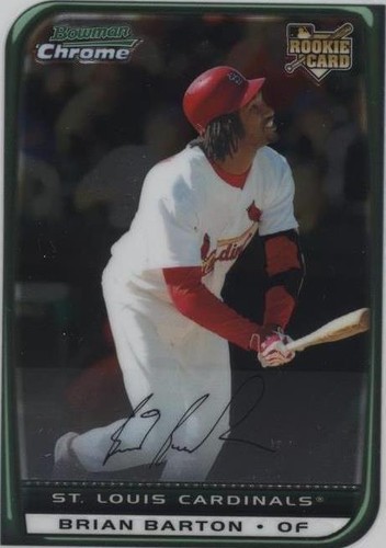 2008 Bowman Chrome - Brian Barton #211