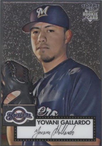 2007 Topps '52 - Yovani Gallardo #TCRC91