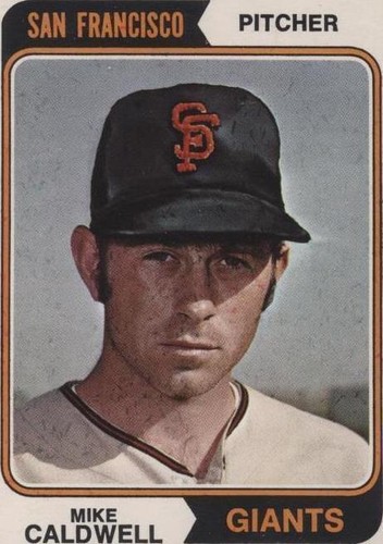 1974 O-Pee-Chee - Mike Caldwell #344