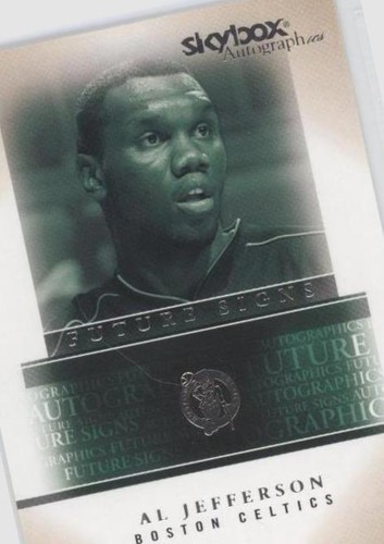 2004-05 Skybox Autographics - Al Jefferson #13 FS