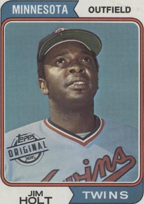 2015 Topps - Jim Holt #1974-122
