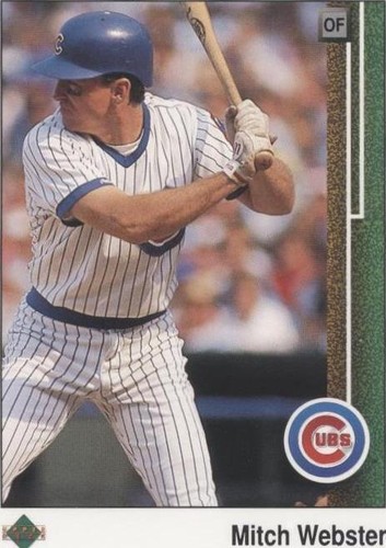 1989 Upper Deck - Mitch Webster #65