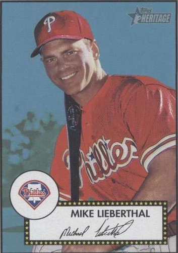 2001 Topps Heritage - Mike Lieberthal #378