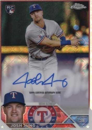 2023 Topps Chrome Logofractor Edition - Josh Jung #RCA-JJ