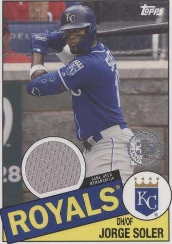 2020 Topps - Jorge Soler #85TR-JS