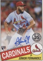 2020 Topps - Junior Fernandez #85A-JFE