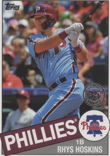 2020 Topps - Rhys Hoskins #85-80