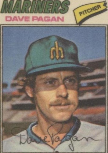 1977 Topps Baseball Patches Cloth Stickers - Dave Pagan #35