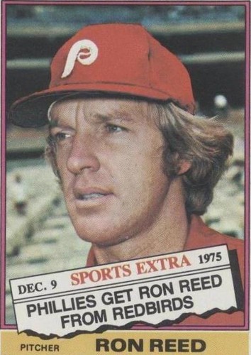 1976 Topps - Ron Reed #58T