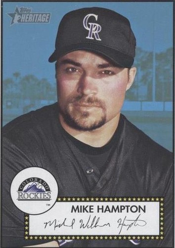 2001 Topps Heritage - Mike Hampton #341