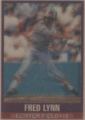 1989 Sportflics - Fred Lynn #68
