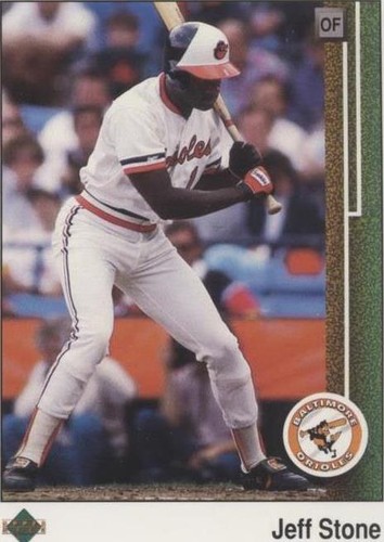 1989 Upper Deck - Jeff Stone #486