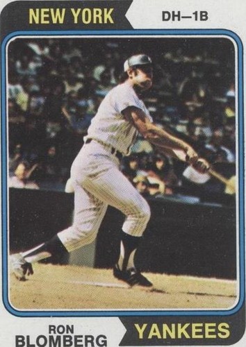 1974 Topps - Ron Blomberg #117