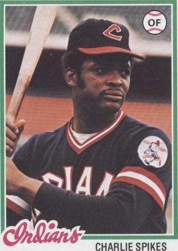 1977 Topps Charlie Spikes Cleveland Indians #168 | eBay
