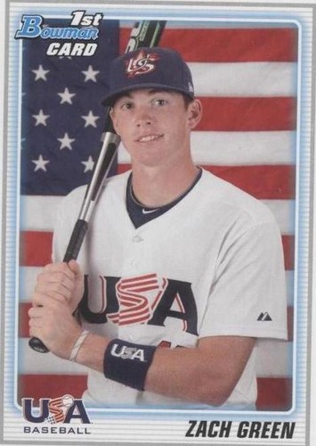 2010 Bowman Draft Picks & Prospects - Zach Green #BDPP99