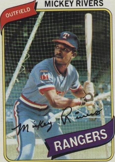1980 Topps - Mickey Rivers #485