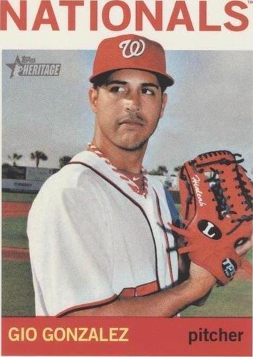 2013 Topps Heritage - Gio Gonzalez #454
