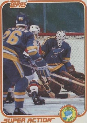 1981-82 Topps - Mike Liut #128W